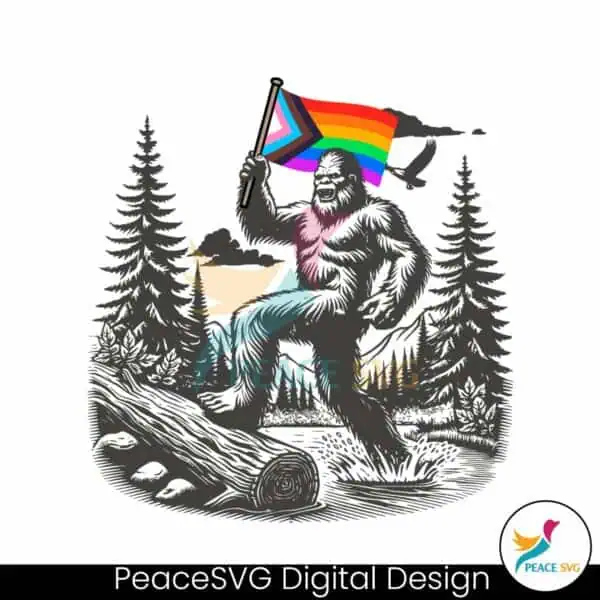 retro-pride-bigfoot-lgbt-support-svg