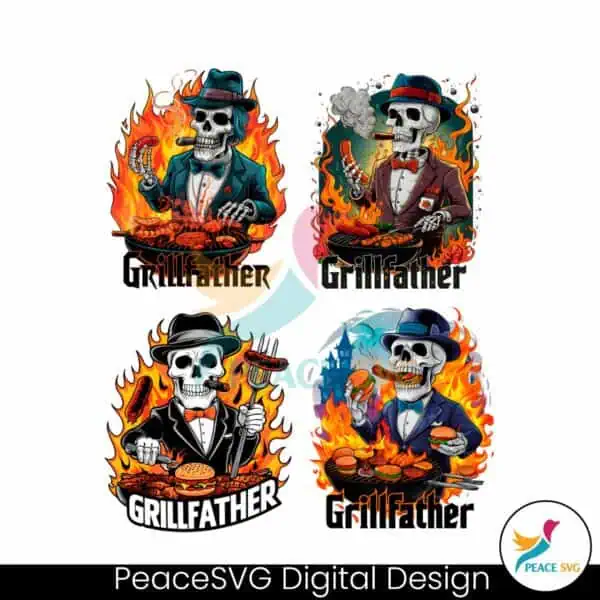 retro-grillfather-funny-skeleton-dad-png-bundle