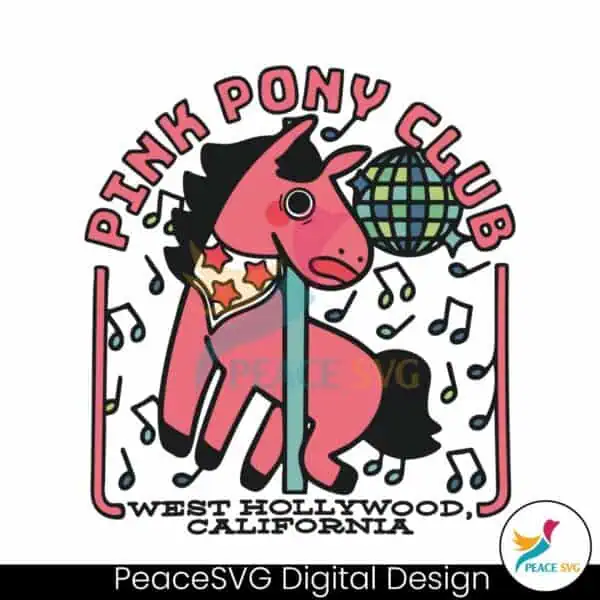 pink-pony-club-west-hollywood-california-svg