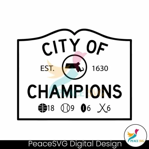 boston-city-of-champions-est-1630-svg