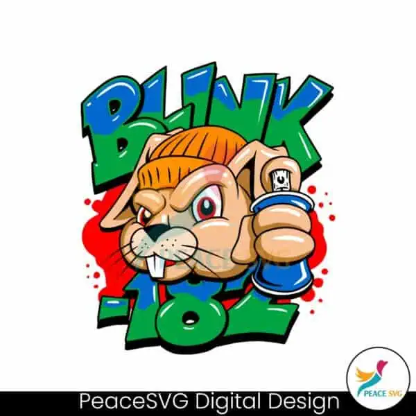 graf-bunny-blink-182-american-band-svg