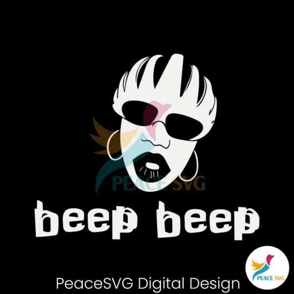 vintage-missy-elliott-beep-beep-svg