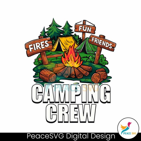 fires-friends-fun-camping-crew-wooden-sign-svg