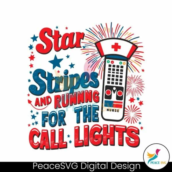 retro-stars-stripes-and-running-for-call-lights-svg