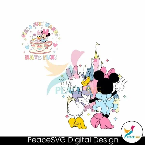 girls-just-wanna-have-fun-disney-minnie-daisy-svg