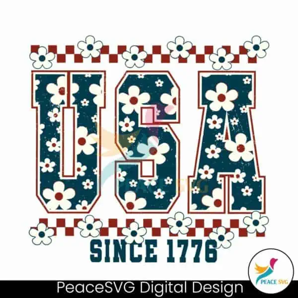 floral-daisy-usa-since-1776-svg