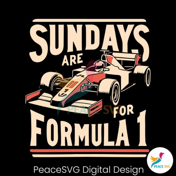 sundays-are-for-formula-1-svg