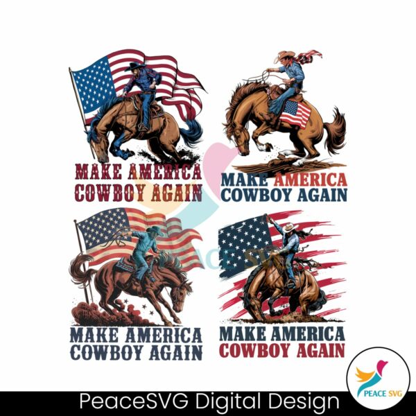 make-america-cowboy-again-png-bundle