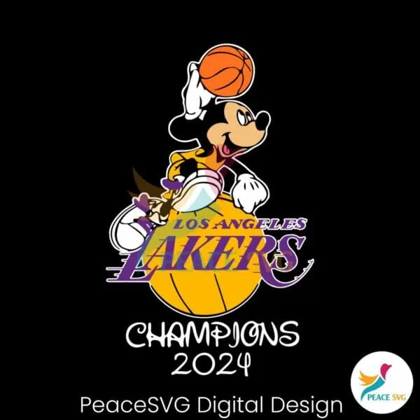 mickey-mouse-los-angeles-lakers-champions-2024-svg