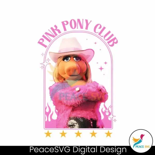 funny-pink-pony-club-miss-piggy-muppets-png