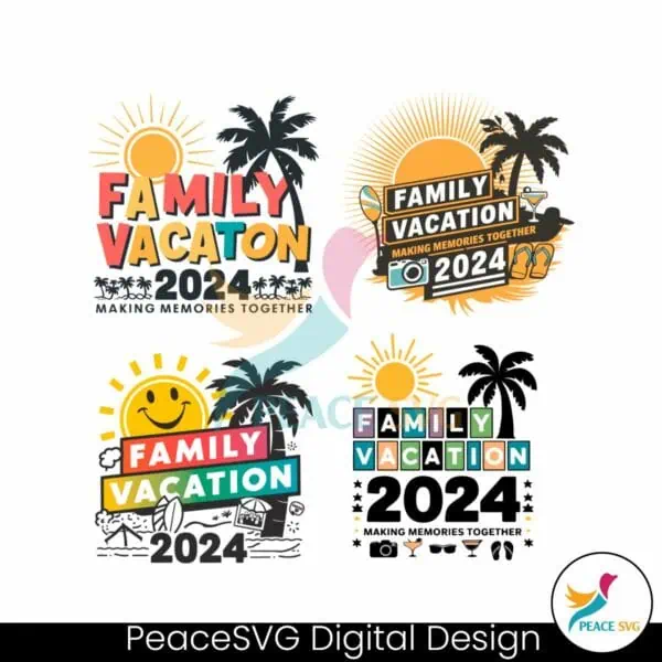 family-vacation-2024-making-memories-together-svg-bundle