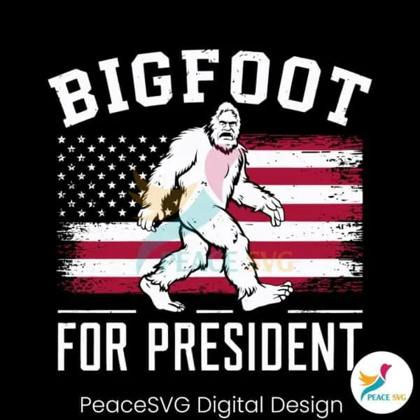 bigfoot-for-president-usa-flag-svg