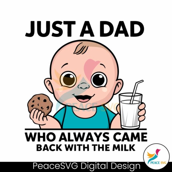 just-a-dad-who-always-came-back-with-the-milk-svg