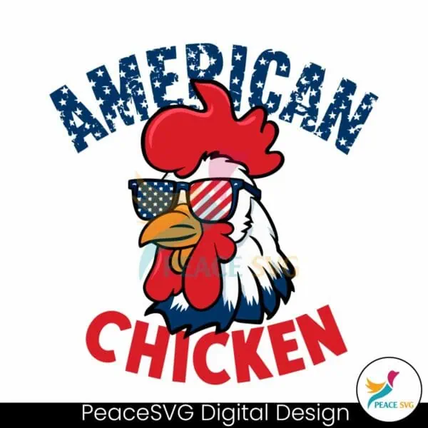 retro-american-chicken-usa-glasses-svg