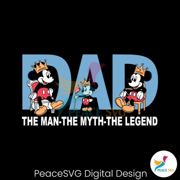 dad-the-man-the-myth-the-legend-mouse-family-svg