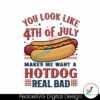 you-look-like-the-4th-of-july-funny-hot-dog-png