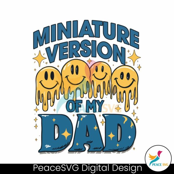 miniature-version-of-my-dad-melting-smiley-faces-svg