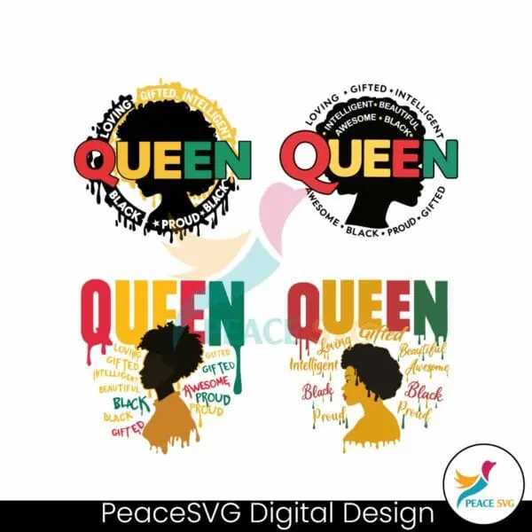 retro-queen-juneteenth-african-american-svg-bundle