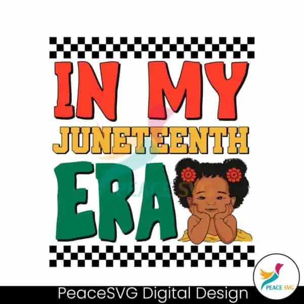 checkered-in-my-juneteenth-era-svg