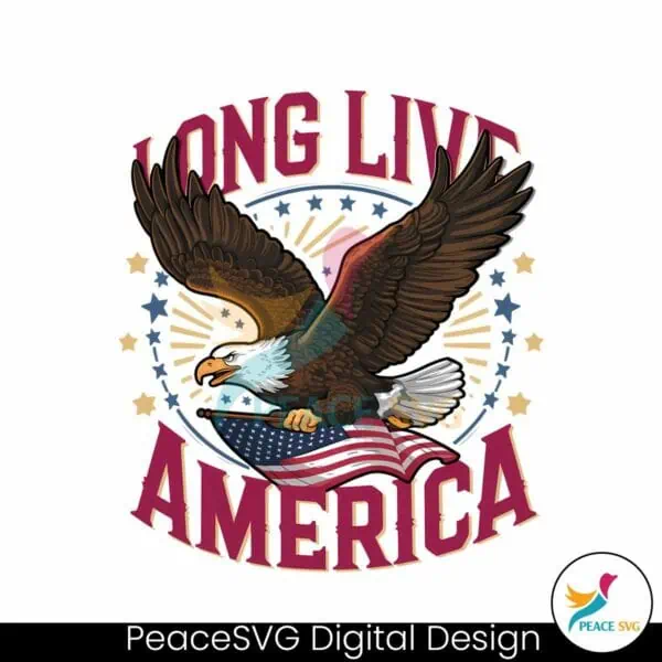 long-live-america-patriotic-eagle-png