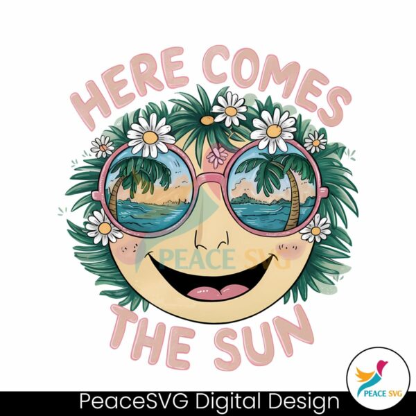 girl-the-sun-smile-plant-here-comes-png