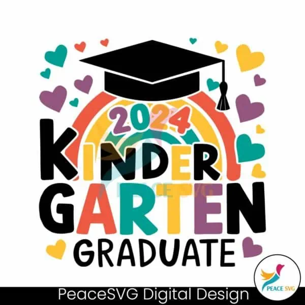 2024-kindergarten-graduate-last-day-of-school-svg