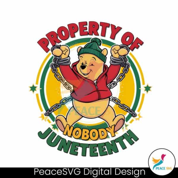 winnie-the-pooh-property-of-nobody-juneteenth-png