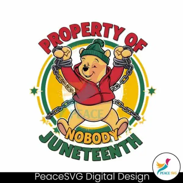 winnie-the-pooh-property-of-nobody-juneteenth-png