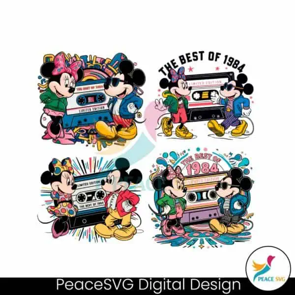 the-best-of-1984-mickey-minnie-png-svg-bundle