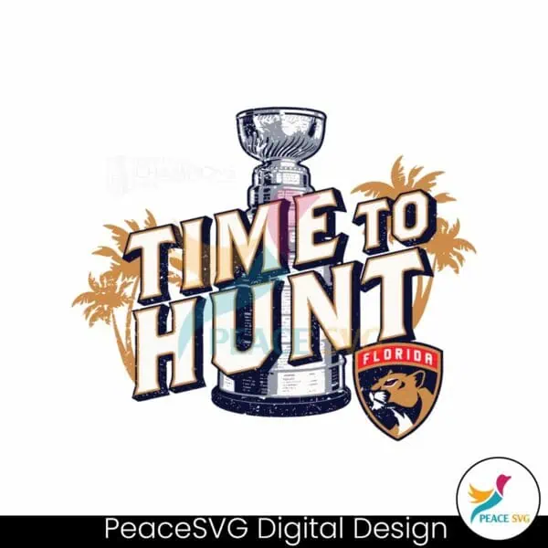 time-to-hunt-stanley-cup-champions-florida-hockey-svg