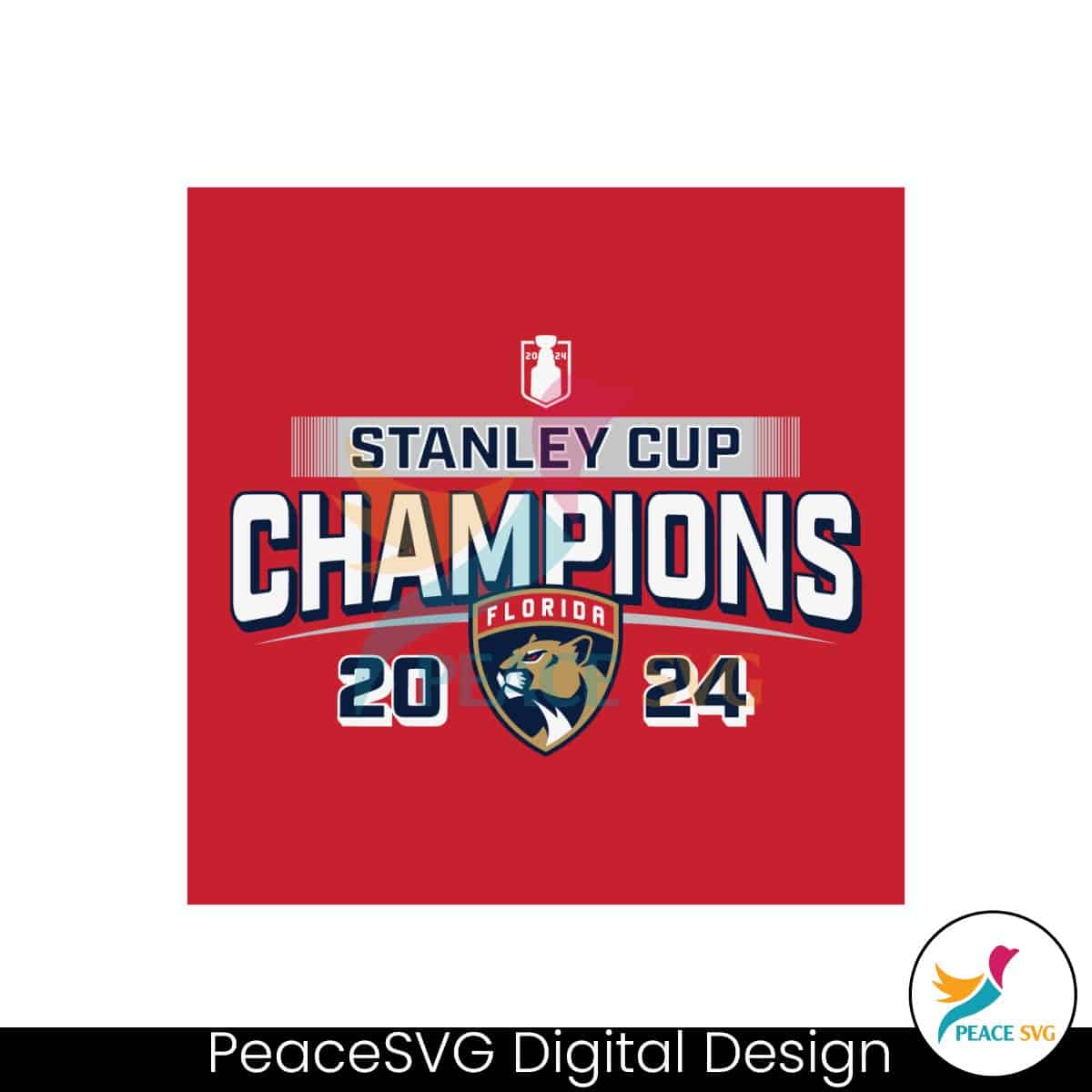 Florida Stanley Cup Champions 2024 Hockey SVG Instant Download » PeaceSVG