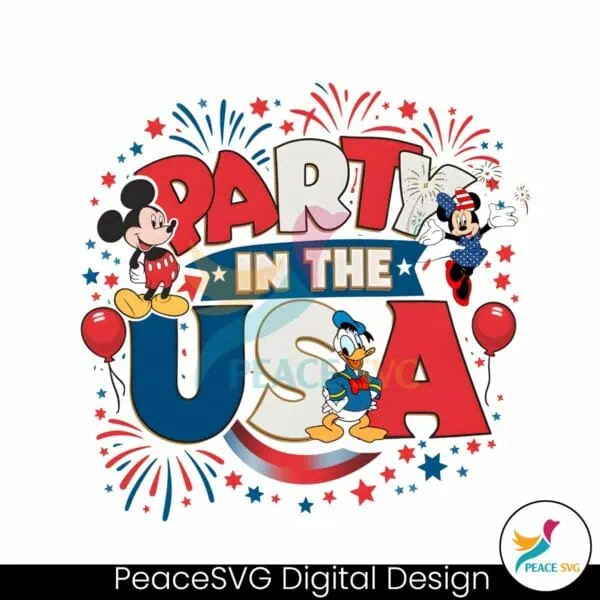 party-in-the-usa-disney-friends-png