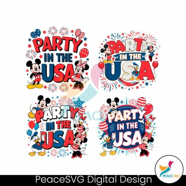 party-in-the-usa-4th-of-july-svg-png-bundle