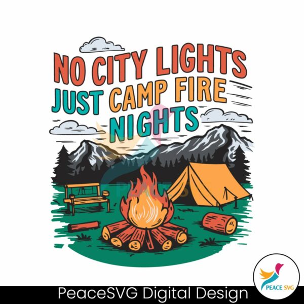 retro-summer-no-city-lights-just-camp-fire-nights-svg