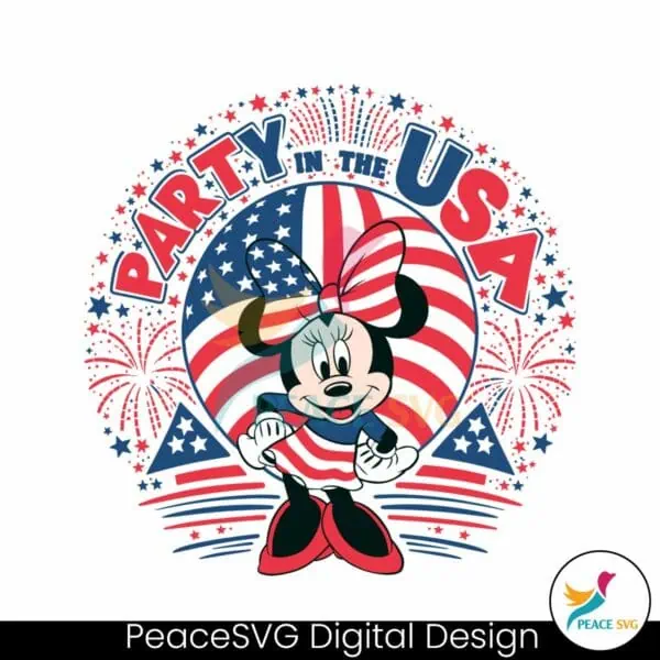 groovy-party-in-the-usa-minnie-svg