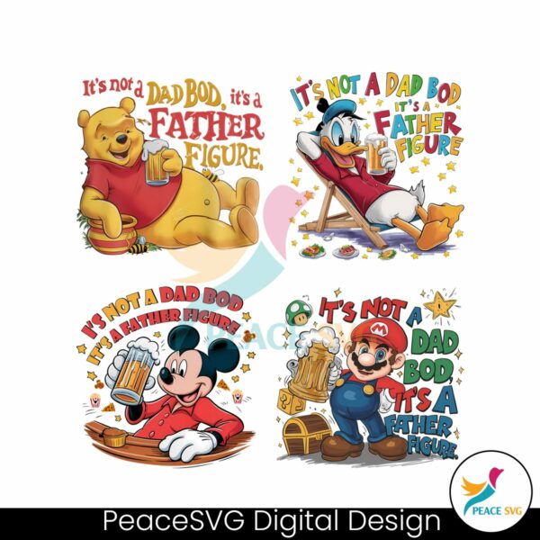 its-not-a-dad-bod-its-a-father-figure-cartoon-png-bundle