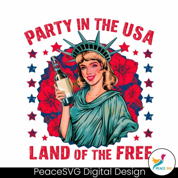 party-in-the-usa-land-of-the-free-png
