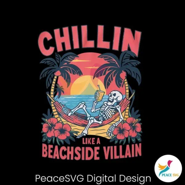 summer-vibe-chillin-like-a-beachside-villain-png