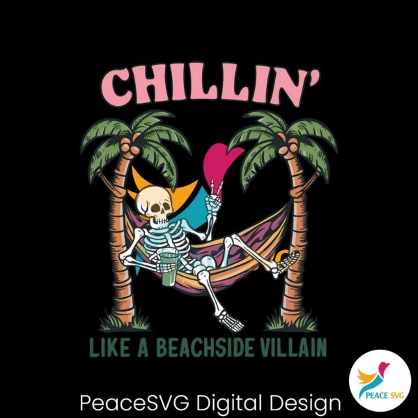 chillin-like-a-beachside-villain-hello-summer-png