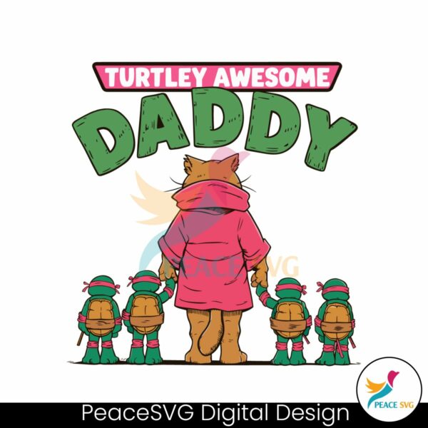 retro-turtley-awesome-daddy-svg