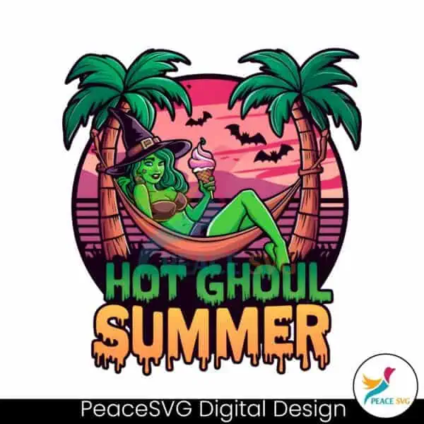 hot-ghoul-summer-spooky-season-png