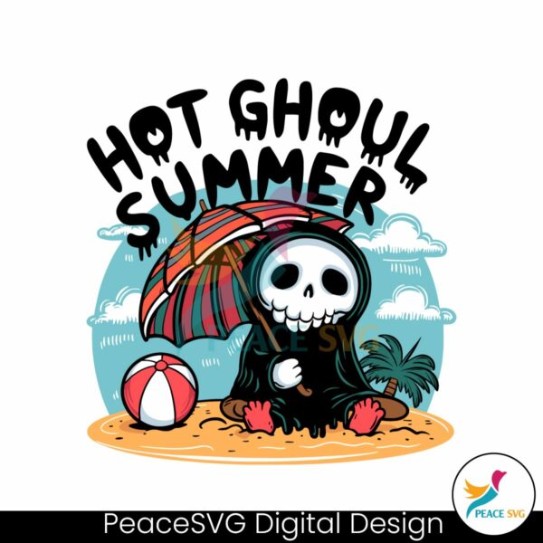 funny-ghost-hot-ghoul-summer-svg