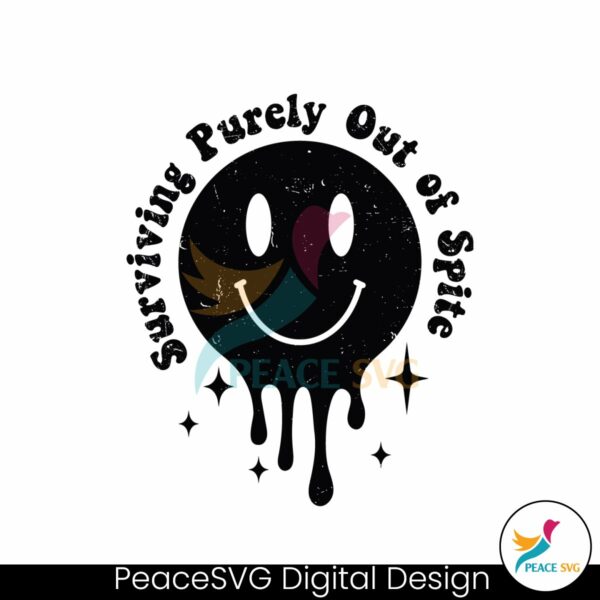 surviving-purely-out-of-spite-melting-face-svg