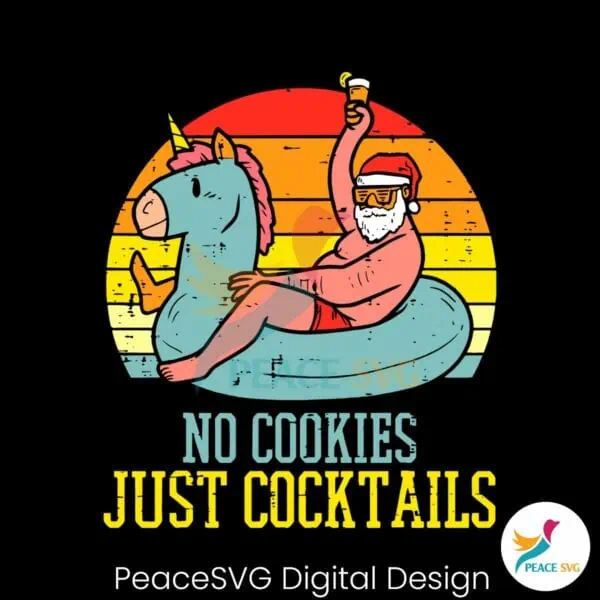 no-cookies-just-cocktails-funny-santa-svg