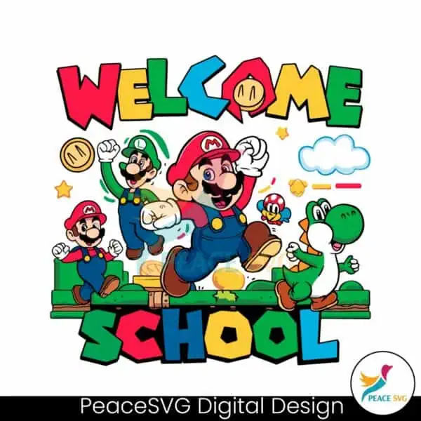 welcome-back-to-school-super-mario-cartoon-svg