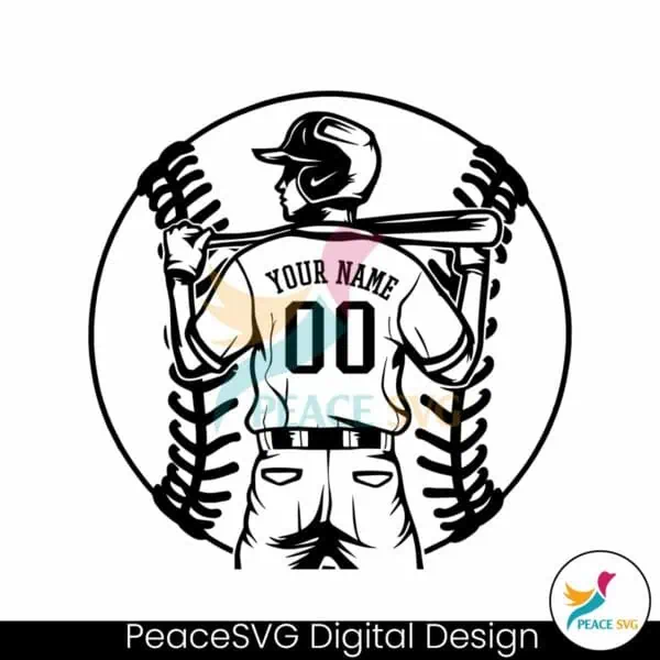 personalized-baseball-player-name-svg