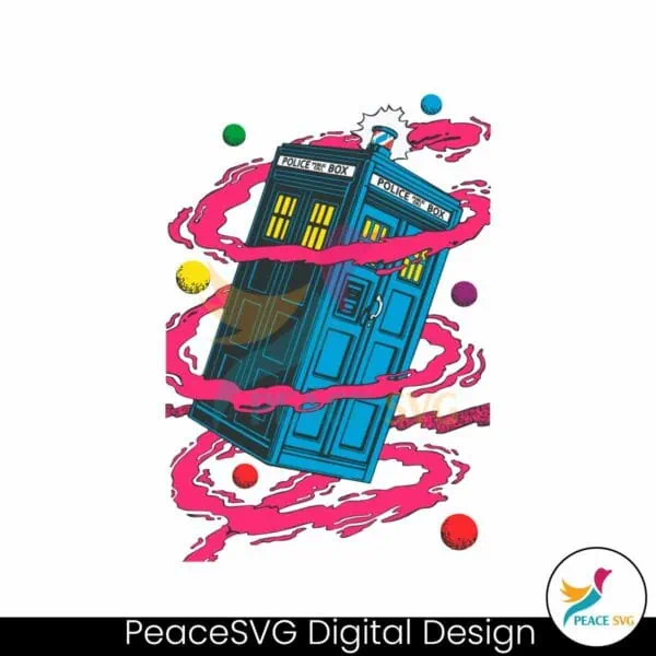 retro-doctor-who-tardis-comic-svg