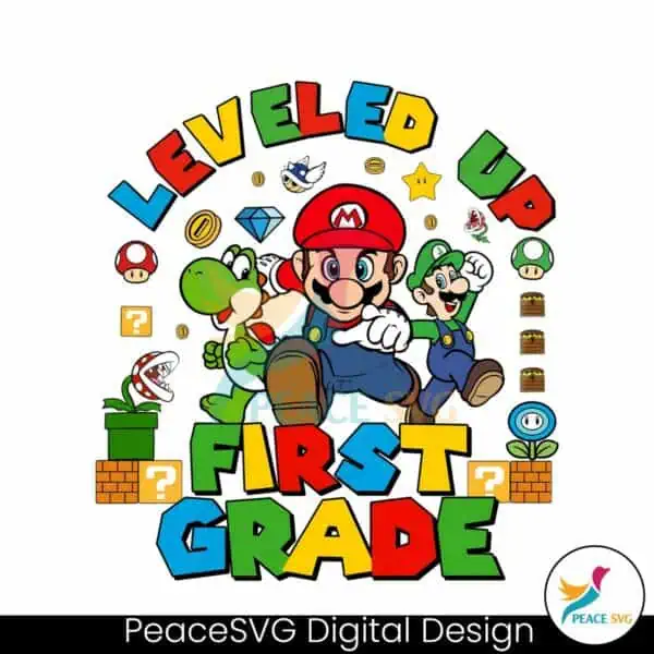 leveled-up-first-grade-super-mario-png