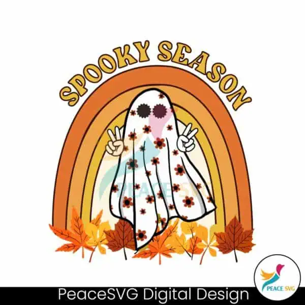 retro-halloween-ghost-spooky-season-svg