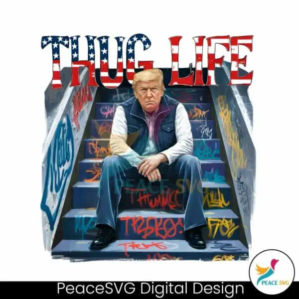 retro-donald-trump-thug-life-presidental-election-png